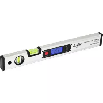 Уровень цифровой Elitech 2210.001200 2 глазка 400 мм