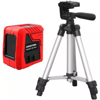 Уровень лазерный Condtrol Smart 2D Plus Set зеленый луч штатив в комплекте, 30 м