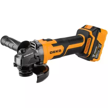 УШМ аккумуляторная Deko DKAG20-125 20 В Li-ion 1x4 Ач, 125 мм
