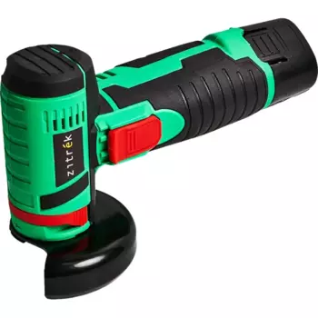 УШМ аккумуляторная Zitrek AG 12, 12 В Li-ion 2x2 Ач, 75 мм