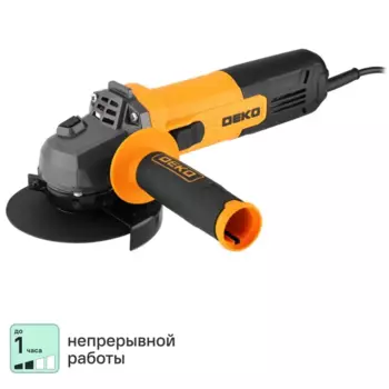 УШМ сетевая Deko AGDK-750W, 750 Вт, 125 мм