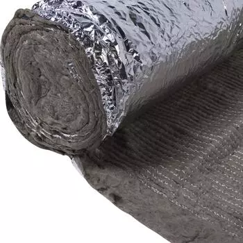 Лист базальтовый огнезащитный ОБМ фольгированный 5x1000x5000 мм 5 м