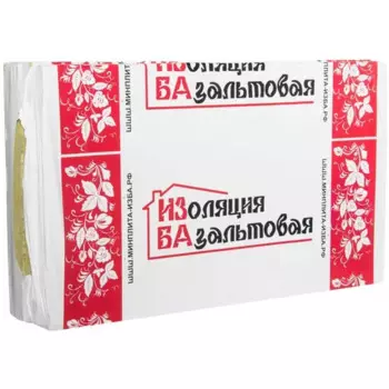 Утеплитель Изба Лайт Супер 100 мм 6 шт 600x1000 мм 3.6 м