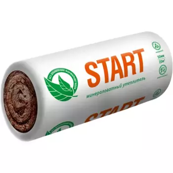 Утеплитель Кнауф Start Полы и Перекрытия рулон 50 мм 20 м