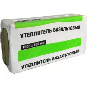 Утеплитель П75 50 мм 6 шт 500x1000 мм 3 м