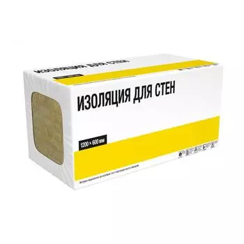 Утеплитель для стен 50 мм 15 плит 600x1200 мм 10.8 м