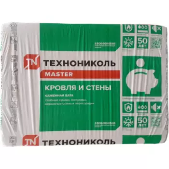 Утеплитель Технониколь Кровля и Стены 50 мм 8 шт 600x800 мм 3.84 м