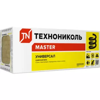 Утеплитель Технониколь Универсал 100 мм 6 шт 600x1200 мм 4.32 м
