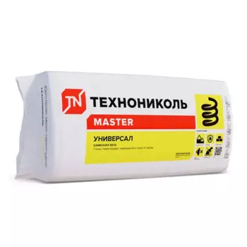 Утеплитель Технониколь Универсал 100 мм 8 шт 600x1200 мм 5.76 м 50% компрессии
