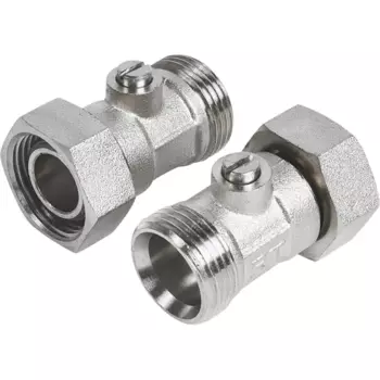 Узел нижнего подключения прямой раздельный Royal Thermo 3/4"x3/4" латунь 2 шт.