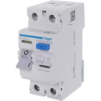 УЗО Hager 2 полюса 63 А