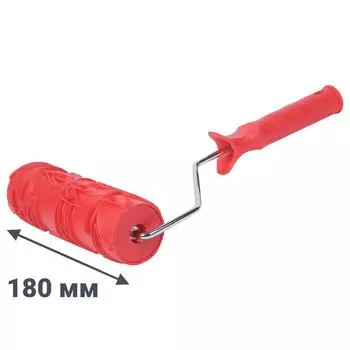 Валик фактурный Pqtools эффект Бамбук 180 мм диаметр бюгеля 6 мм