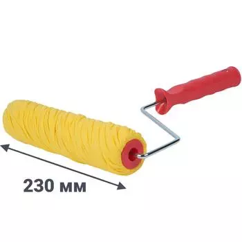 Валик фактурный Pqtools эффект Диагональ 230 мм диаметр бюгеля 6 мм