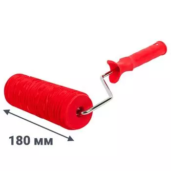 Валик фактурный Pqtools эффект Дождь 180 мм диаметр бюгеля 6 мм