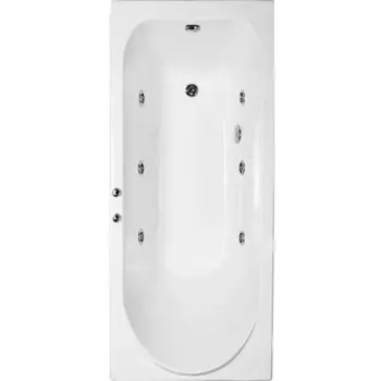 Ванна гидромассажная Aquanet Сицилия акриловаяовая 170x70 см