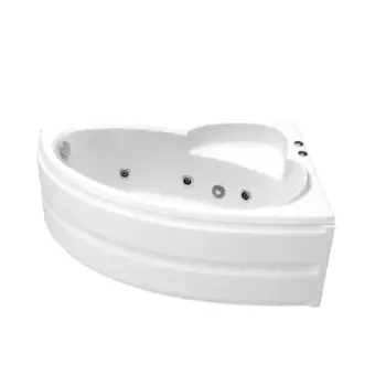 Ванна Sensea Глоу с гидромассажем акриловая 160x100 см правая