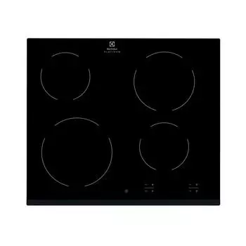 Варочная панель электрическая Electrolux EHF96240FK, 4 конфорки, 59x52 см, цвет чёрный