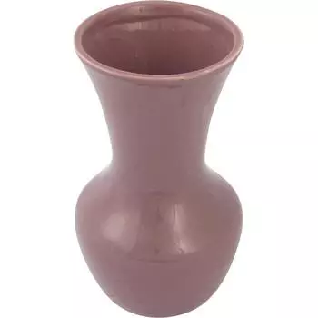 Ваза, 19 см, керамика, цвет фиолетовый