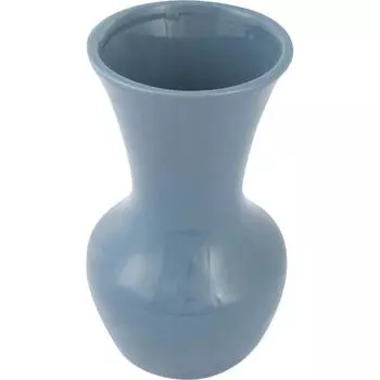 Ваза, 19 см, керамика, цвет синий