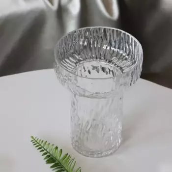 Ваза Emily стекло прозрачная 20.5 см