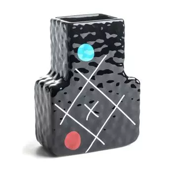 Ваза Irony цвет чёрный