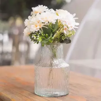 Ваза Julietta стекло цвет прозрачный 20 см