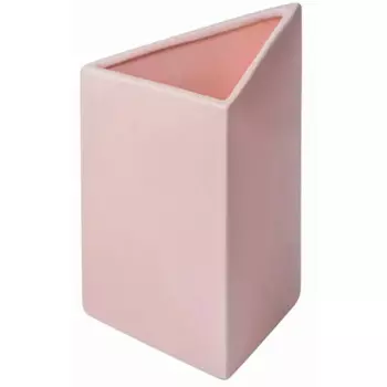 Ваза керамика 19 см цвет разноцветный