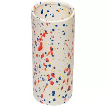 Ваза керамика 20 см цвет разноцветный