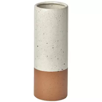 Ваза керамика цвет белый 28 см