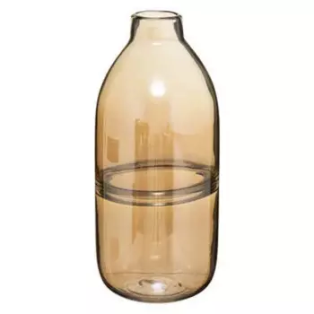 Ваза Line Shine VST-0231 стекло янтарная 30 см