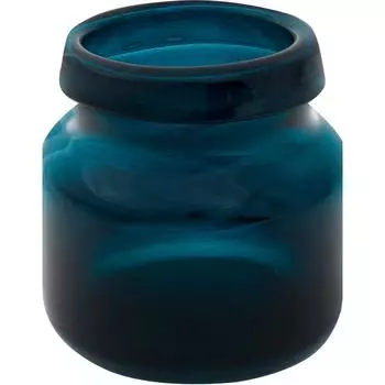 Ваза «Римас» 1, стекло, цвет тёмно-синий радужный