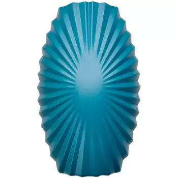 Ваза Shine пластик зеленая 27.5 см