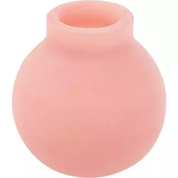 Ваза «Токио» 3 малая, стекло, цвет розовый матовый