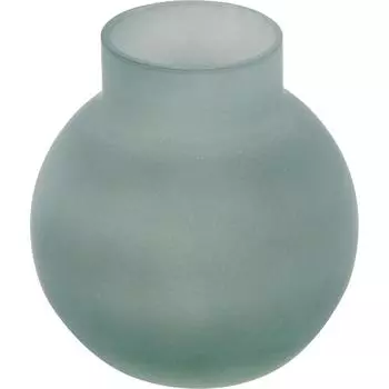 Ваза «Токио» 3 малая, стекло, цвет серый матовый