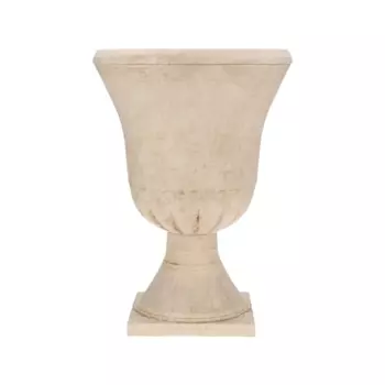 Вазон для цветов напольный 40 h55 см v22 л пластик бежевый