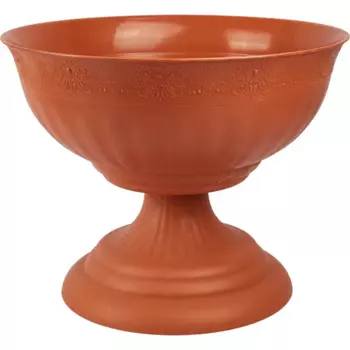 Вазон Венеция 44 h34.5 см v17 л пластик коричневый