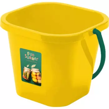 Ведро Fun Summera 2.4 л полипропилен цвет желтый