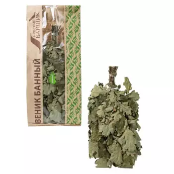 Веник для сауны дубовый Главбаня Невский банщик