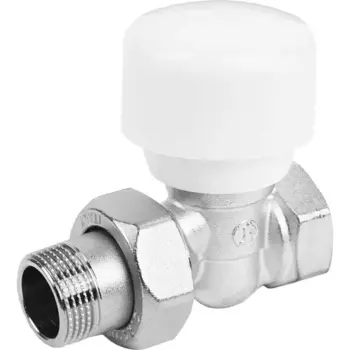 Вентиль регулирующий для радиатора прямой Giacomini 3/4" латунь