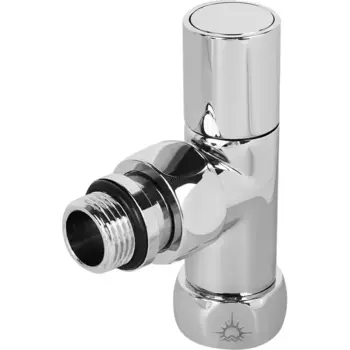 Вентиль угловой запорный 3/4"x1/2" гайка-штуцер