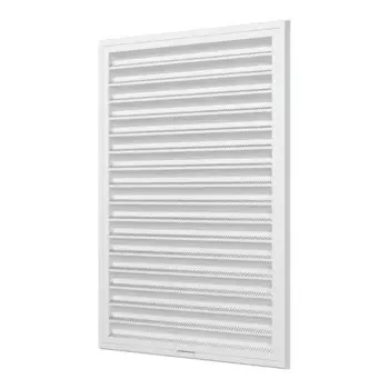 Вентиляционная решетка легкоразъемная Fonet 200x300 мм пластик цвет белый