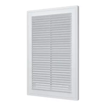 Вентиляционная решетка разъемная Fonet 200x300 мм пластик цвет белый