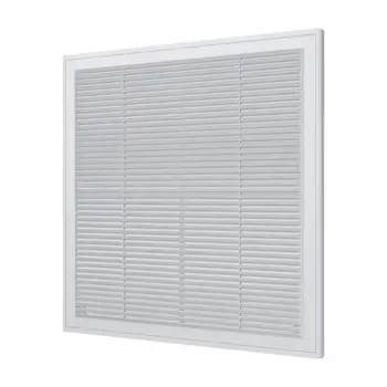 Вентиляционная решетка разъемная Fonet 300x300 мм пластик цвет белый