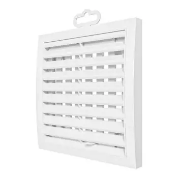 Вентиляционная решетка регулируемая Fonet 150x150 мм пластик цвет белый