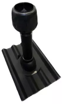 Вентиляционная труба Ондулин черный