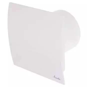 Вентилятор осевой вытяжной Awenta Escudo100 D100 мм 43 дБ 102 м/ч датчик влажности цвет белый