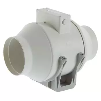 Вентилятор осевой вытяжной Cata SMT D100 мм 24 дБ 130 м/ч цвет слоновая кость