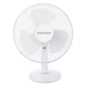 Вентилятор настольный Monlan MT-40PW 35 Вт цвет белый