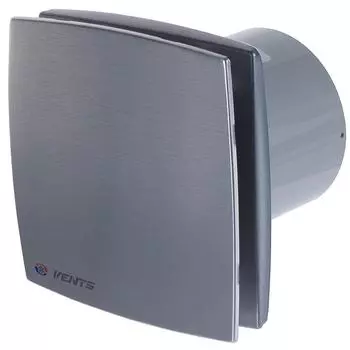 Вентилятор осевой вытяжной Вентс ЛДА D100 мм 33 дБ 88 м³/ч цвет серебристый