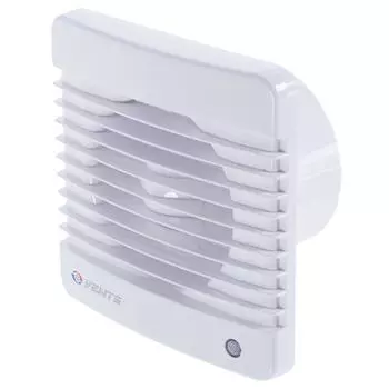 Вентилятор осевой вытяжной Вентс D100 мм 34 дБ 95 м³/ч цвет белый